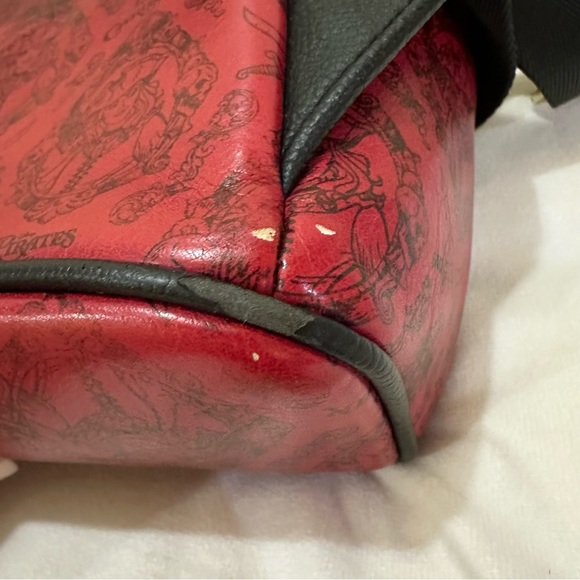 Disney Parks Loungefly Pirates of the Caribbean red and black mini backpack. - Picture 6 of 6